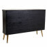 Sideboard Alexandra House Living Black MDF Wood 37 x 80 x 118 cm