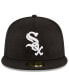 Фото #2 товара Men's Black Chicago White Sox 2005 World Series Wool 59FIFTY Fitted Hat