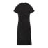 Фото #3 товара Puma Classics Ribbed Short Sleeve T-Shirt Dress Womens Black Casual 62425601