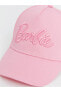 Barbie Nakışlı Kız Çocuk Kep Şapka