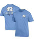 ფოტო #2 პროდუქტის Men's Carolina Blue North Carolina Tar Heels Stack 2-Hit T-shirt