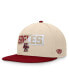 Men's Khaki Boston College Eagles Goalaso Snapback Hat Khaki, Maroon - фото #1