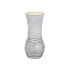 Vase Romimex Grey Glass 15 x 30 x 15 cm