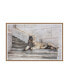 Фото #1 товара Monte Nagler Tiger on Steps Canvas Art - 20" x 25"