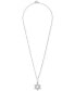 ფოტო #3 პროდუქტის Diamond Star of David 18" Pendant Necklace (1/10 ct. t.w.) in 10k White or Yellow Gold, Created for Macy's