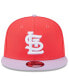 Фото #4 товара Men's Red, Purple St. Louis Cardinals Spring Basic Two-Tone 9FIFTY Snapback Hat