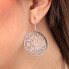 Ladies earrings with crystals Tree of Life Loto SATD06
