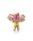 ფოტო #3 პროდუქტის Crystal Flower Pink Florere Cocktail Ring