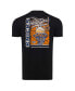 ფოტო #2 პროდუქტის Men's Black New York Knicks Comfy Tri-Blend T-Shirt