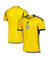 Фото #1 товара Men's Yellow Sweden National Team 2022/23 Home Replica Jersey