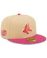 Фото #2 товара Men's Orange, Pink Boston Red Sox 2004 World Series Mango Passion 59FIFTY Fitted Hat