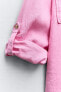 Фото #10 товара Рубашка из смесового льна с подворачиваемыми рукавами ZARA