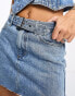 Фото #2 товара Guess Originals co-ord denim belt skirt in medium wash