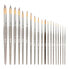 Фото #2 товара MILAN Polybag 6 Round Synthetic Bristle Paintbrushes Series 311 Nº 8