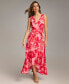 Фото #1 товара Women's Printed Sleeveless Maxi Dress