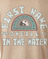 ფოტო #5 პროდუქტის Juniors' In The Water Cotton T-Shirt