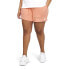 Фото #2 товара Puma Hidden Flower High Waisted Shorts Pl Womens Pink Casual Athletic Bottoms 67