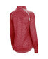 Women's Crimson Indiana Hoosiers Bikram Quarter-zip Pullover Jacket