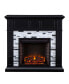 Фото #1 товара Lysander Marble Electric Fireplace