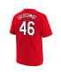 ფოტო #3 პროდუქტის Big Boys and Girls Paul Goldschmidt Red St. Louis Cardinals 2024 City Connect Name Number T-Shirt