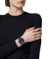 ფოტო #5 პროდუქტის Women's Swiss Greca Logo Blue Ion Plated Stainless Steel Bracelet Watch 38mm