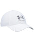 Men's White Logo Performance Flex Hat