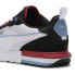 PUMA R22 trainers White / Zen Blue / Silver Mist / Black / Club Red, 41 - фото #7