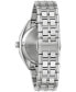 ფოტო #4 პროდუქტის Men's Classic Jet Star Stainless Steel Bracelet Watch 40mm Gift Set