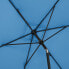 Фото #9 товара Parasol ogrodowy prostokątny uchylny z korbką 200 x 300 cm niebieski