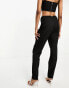 Фото #3 товара Extro & Vert Tall highwaisted tailored trousers in black