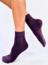 Фото #1 товара Женские однотонные осенние фиолетовые носки