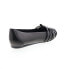 Фото #8 товара Softwalk St Lucia S2006-001 Womens Black Wide Leather Ballet Flats Shoes 8