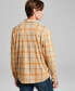 Фото #2 товара Men's Regular-Fit Plaid Button-Down Shirt, Created for Macy's