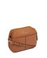 ფოტო #5 პროდუქტის Women's Dukes Place Medium Leather Ziptop Crossbody Bag