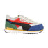 Фото #1 товара Puma Future Rider Splash Lace Up Toddler Boys Multi Sneakers Casual Shoes 38185