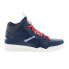 Фото #1 товара Reebok Royal BB4500 HI 2.0 Mens Blue Leather Lifestyle Sneakers Shoes