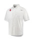 Фото #1 товара Men's White Oklahoma Sooners PFG Tamiami Omni-Shade Button-Down Shirt