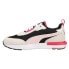 Фото #3 товара Puma R22 Lace Up Womens Black Sneakers Casual Shoes 387066-06