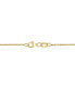 ფოტო #3 პროდუქტის EFFY® Cultured Freshwater Pearl (3mm) & Diamond (1/20 ct. t.w.) Evil Eye 18" Pendant Necklace in 14k Gold