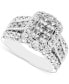 Фото #1 товара Diamond Princessa Ring (2 ct. t.w.) in 14k White Gold