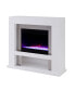 Фото #3 товара Arell Stainless Steel Color Changing Electric Fireplace
