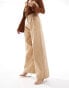 River Island wide leg trouser in beige