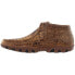 Фото #8 товара Ferrini Print Crocodile Belly Rogue Chukka Mens Brown Casual Boots 33722-10