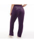 ფოტო #2 პროდუქტის Plus Size OG Big Bling Velour Track Pants