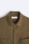 Фото #9 товара Куртка-рубашка из 100% льна ZARA