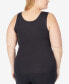 Plus Size SofTech Venice Lace Detail Cami