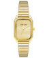 ფოტო #1 პროდუქტის Women's Octagon Gold-Tone Stainless Steel Watch, 35mm