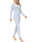 ფოტო #5 პროდუქტის Women's 2pc Loungewear Set