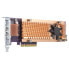 Фото #1 товара Карта PCI SSD M.2 Qnap QM2-4P-384