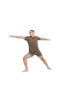 Фото #2 товара Sportswear Dri Fit Yoga Erkek 2'si 1 Arada Erkek Taytlı Gri Spor Şort Dc5320 004